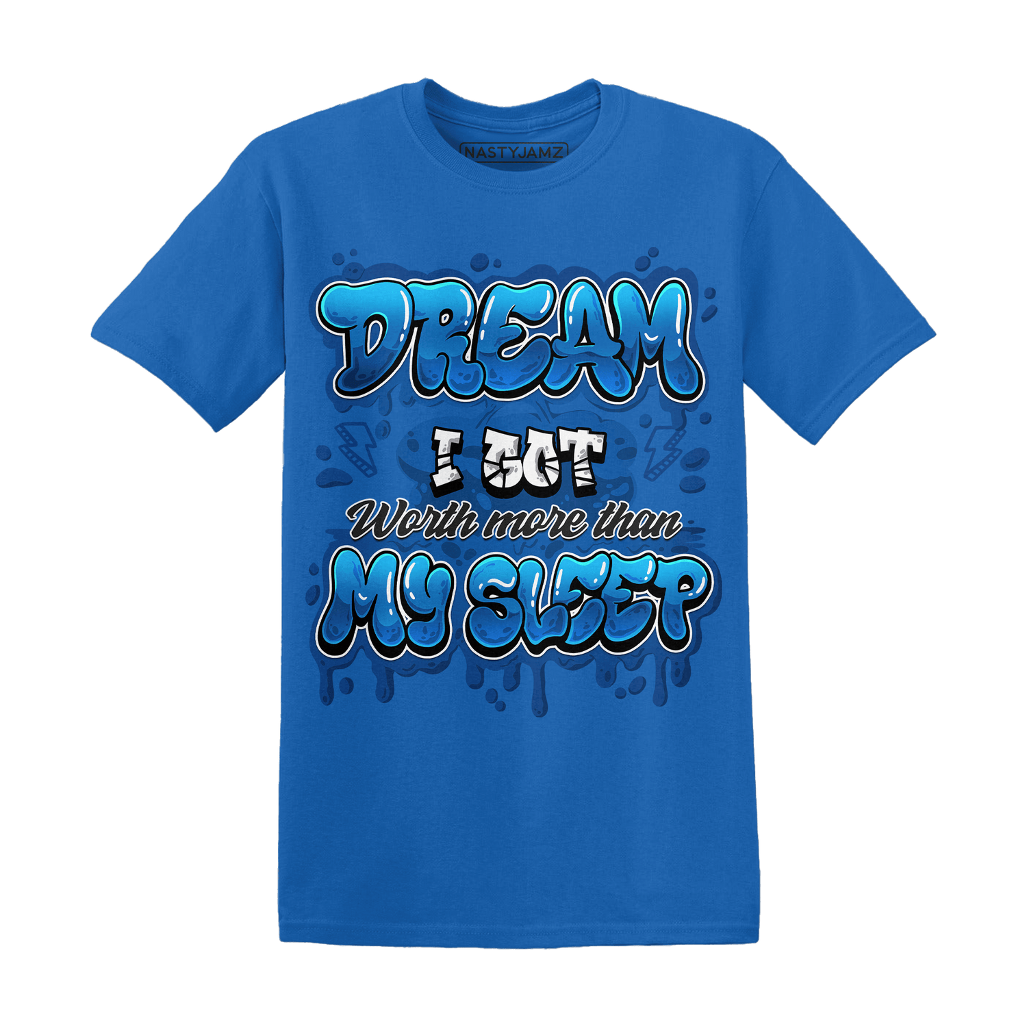 Royal Reimagined 1s T Shirt Match Dream Over Rest - NastyJamz