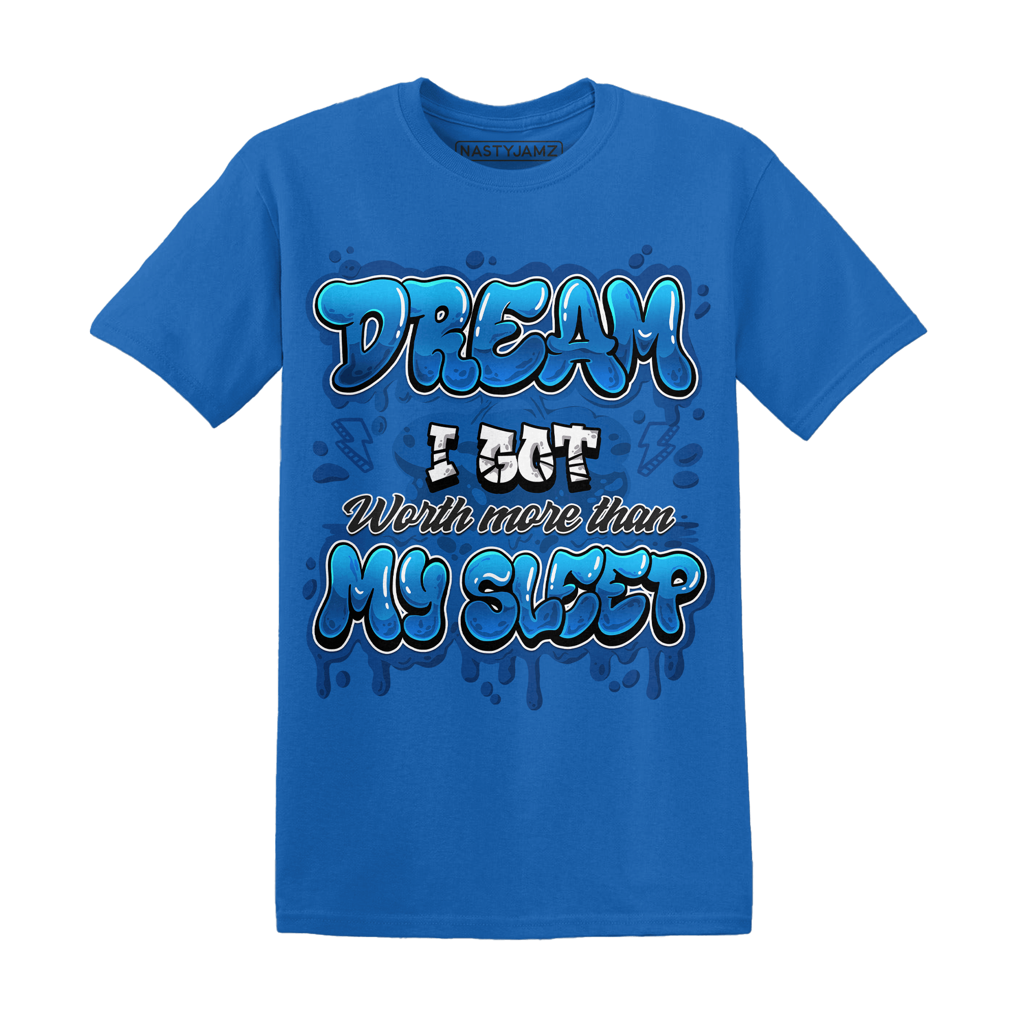 Royal Reimagined 1s T Shirt Match Dream Over Rest - NastyJamz
