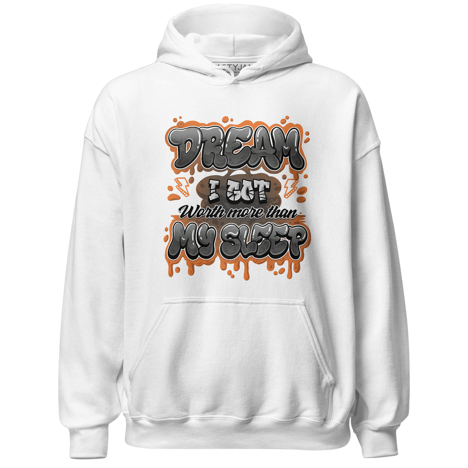 Fear Pack 3s Hoodie Match Dream Over Rest - NastyJamz