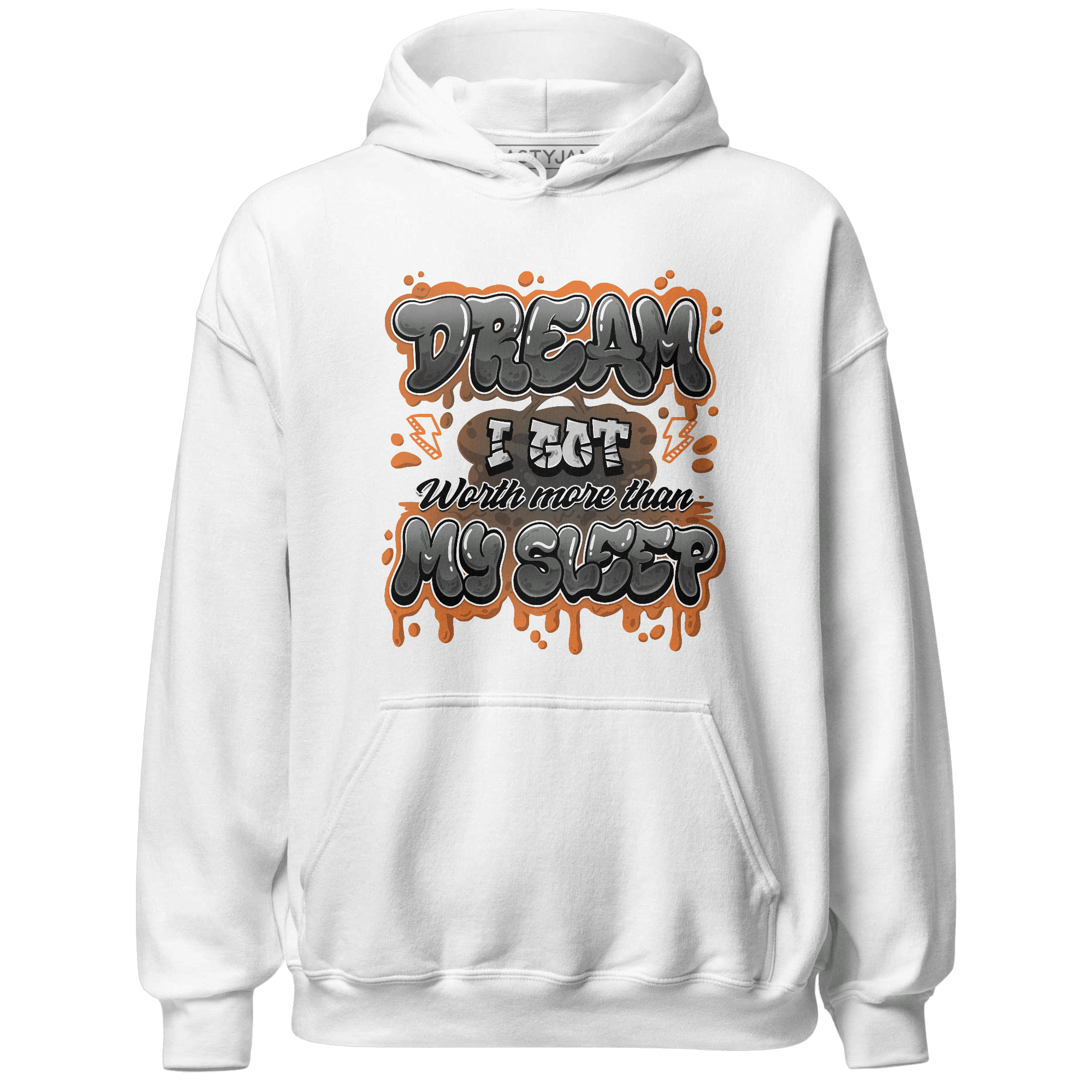 Fear Pack 3s Hoodie Match Dream Over Rest - NastyJamz