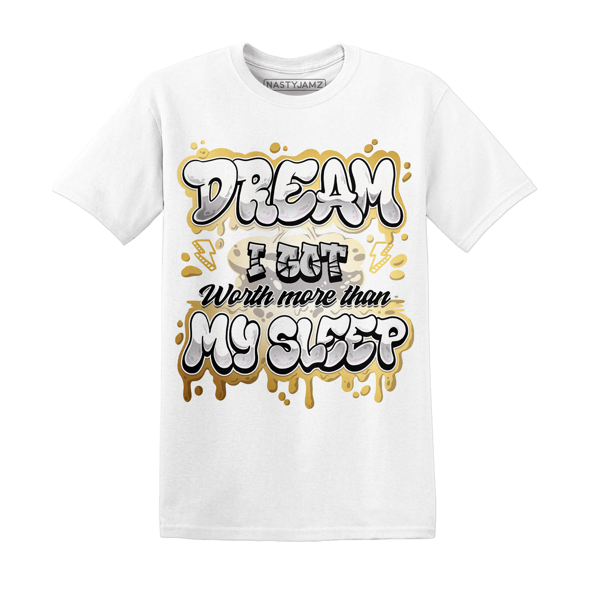 Sail 4s T Shirt Match Dream Over Rest - NastyJamz