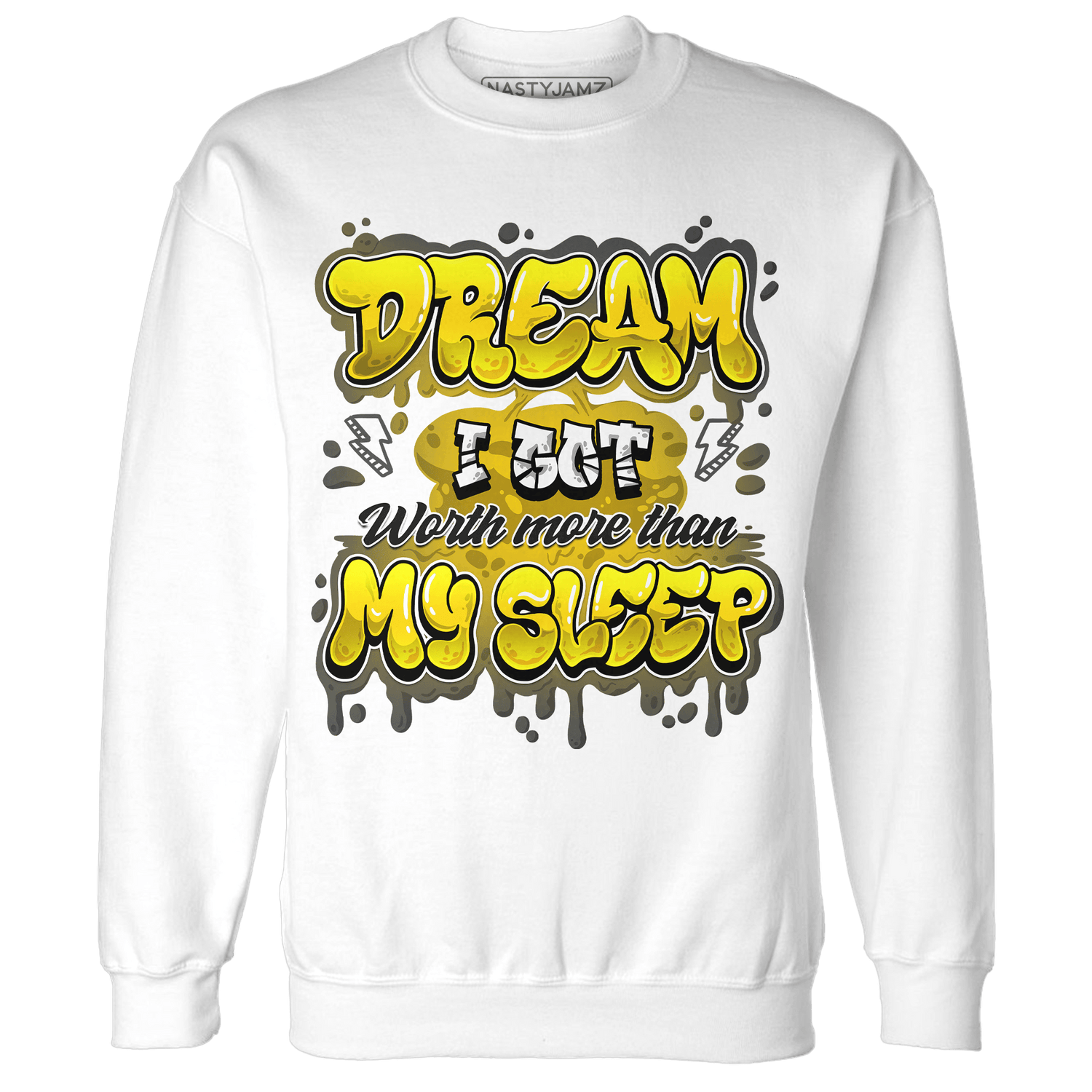 Thunder 4s Sweatshirt Match Dream Over Rest - NastyJamz