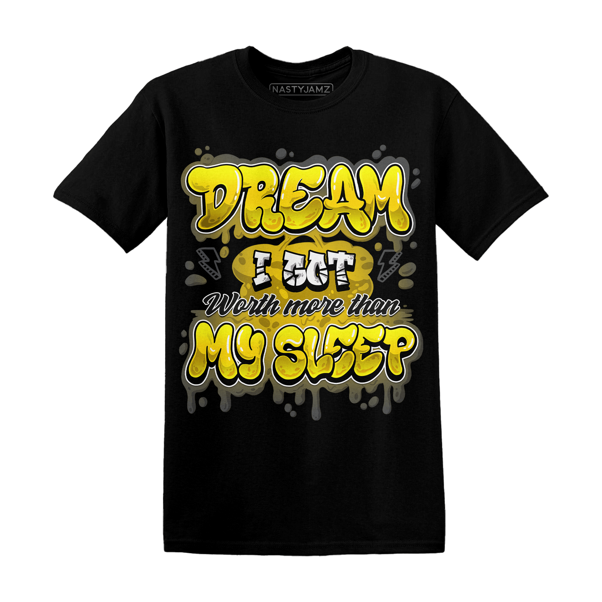 Thunder 4s T Shirt Match Dream Over Rest - NastyJamz