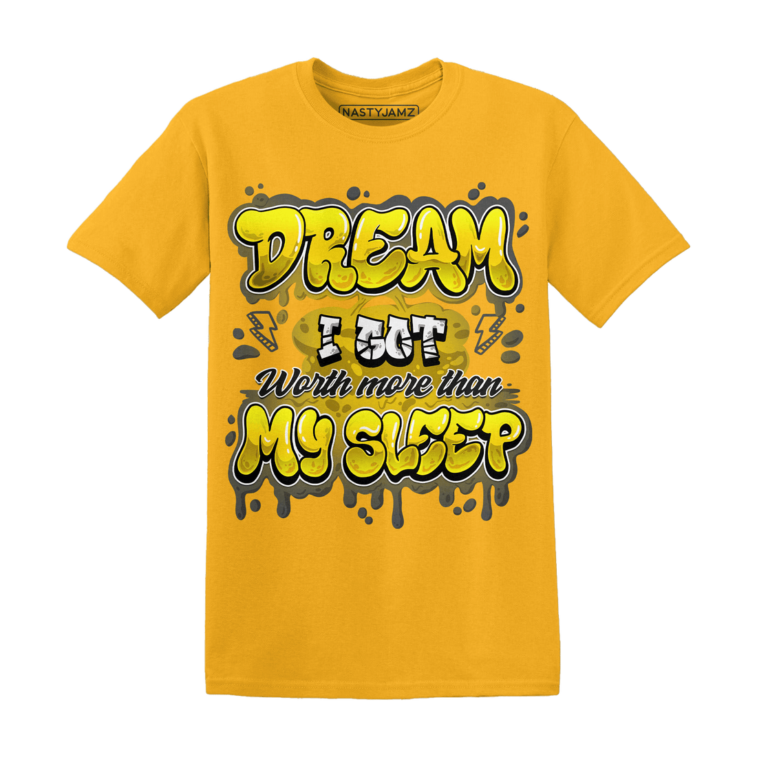 Thunder 4s T Shirt Match Dream Over Rest - NastyJamz
