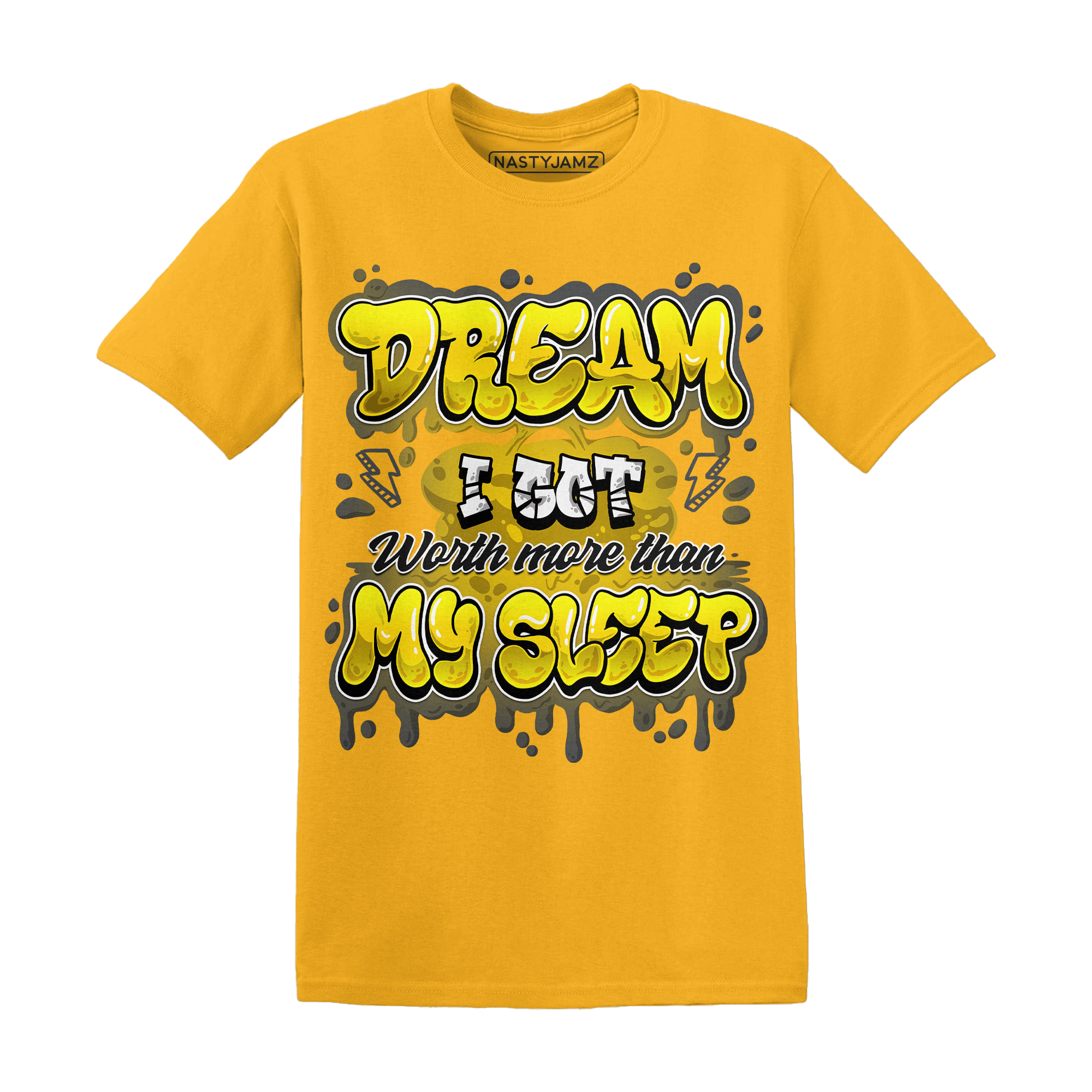 Thunder 4s T Shirt Match Dream Over Rest - NastyJamz