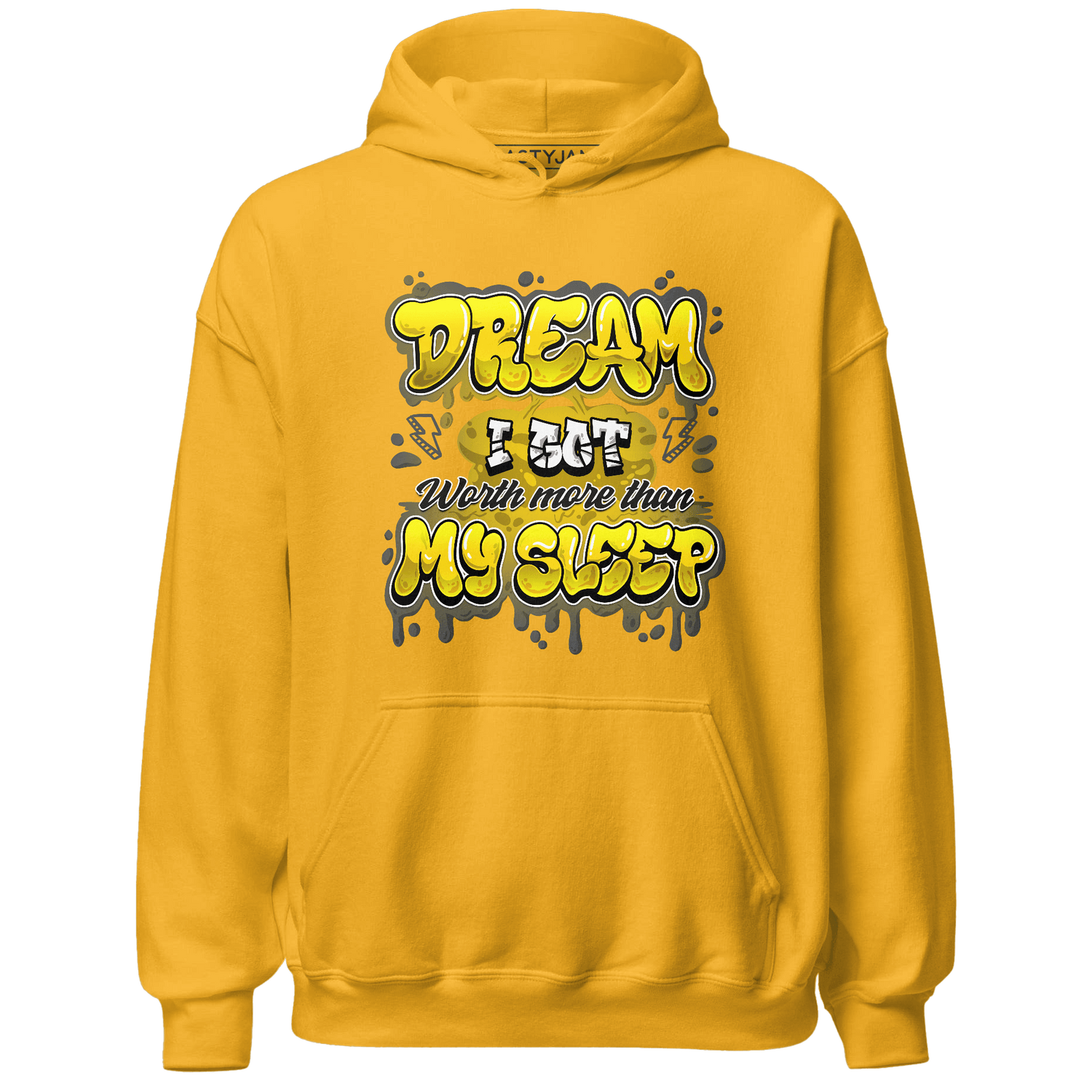 Thunder 4s Hoodie Match Dream Over Rest - NastyJamz