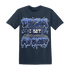 Midnight Navy 5s T Shirt Match Dream Over Rest - NastyJamz