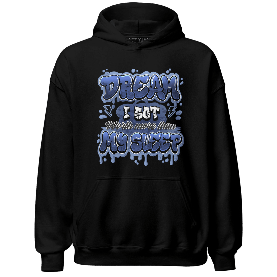 Midnight Navy 5s Hoodie Match Dream Over Rest - NastyJamz