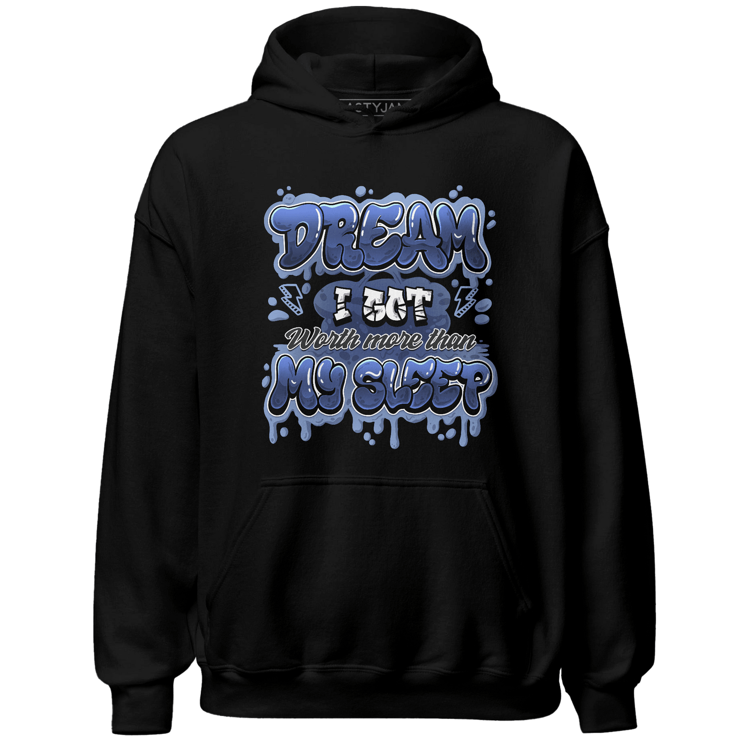 Midnight Navy 5s Hoodie Match Dream Over Rest - NastyJamz