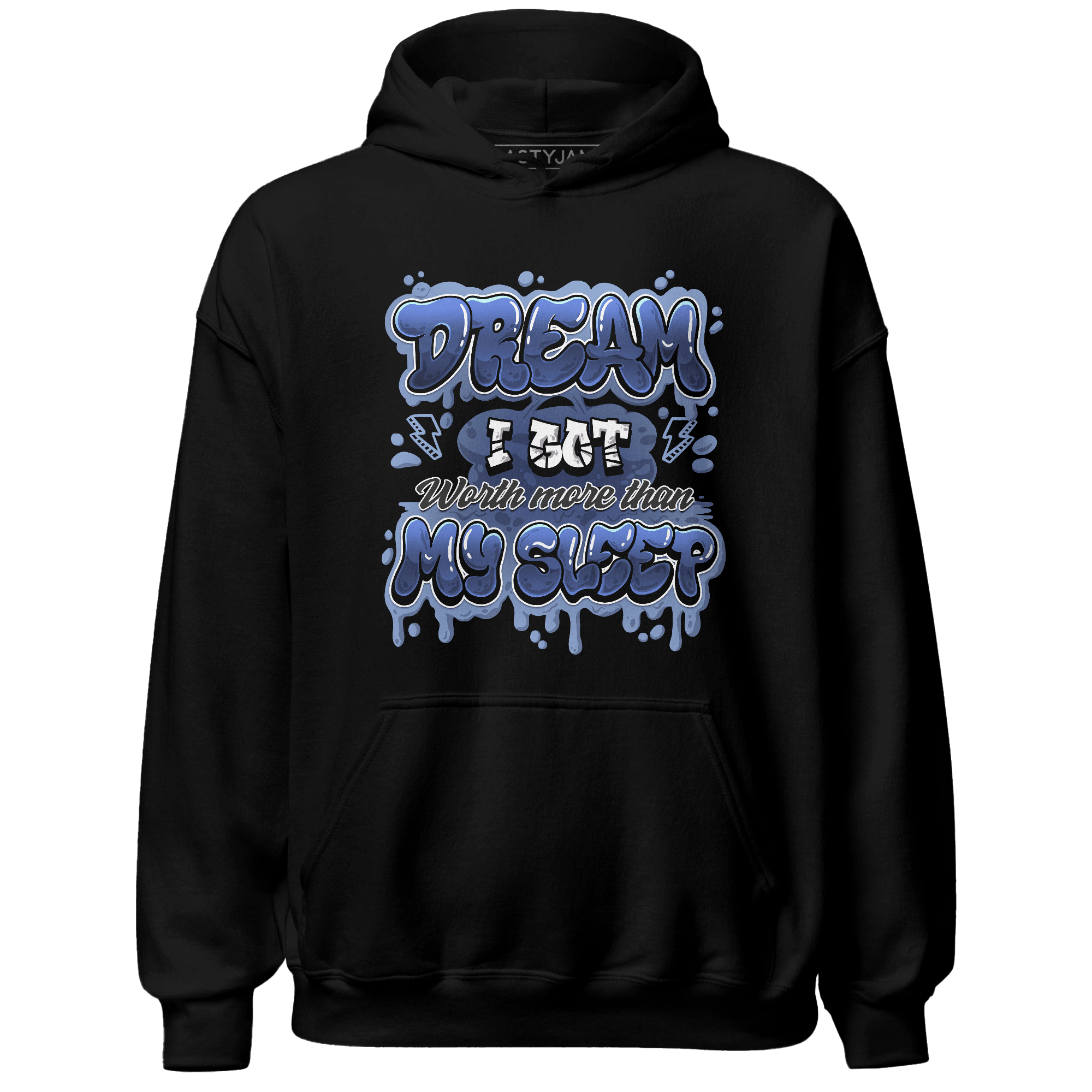 Midnight Navy 5s Hoodie Match Dream Over Rest - NastyJamz
