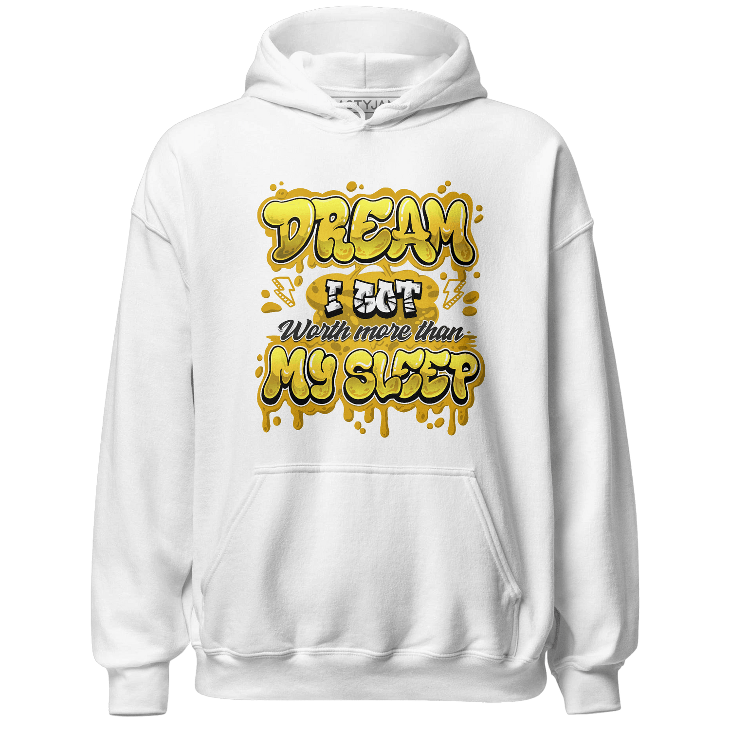 Yellow Ochre 6s Hoodie Match Dream Over Rest - NastyJamz