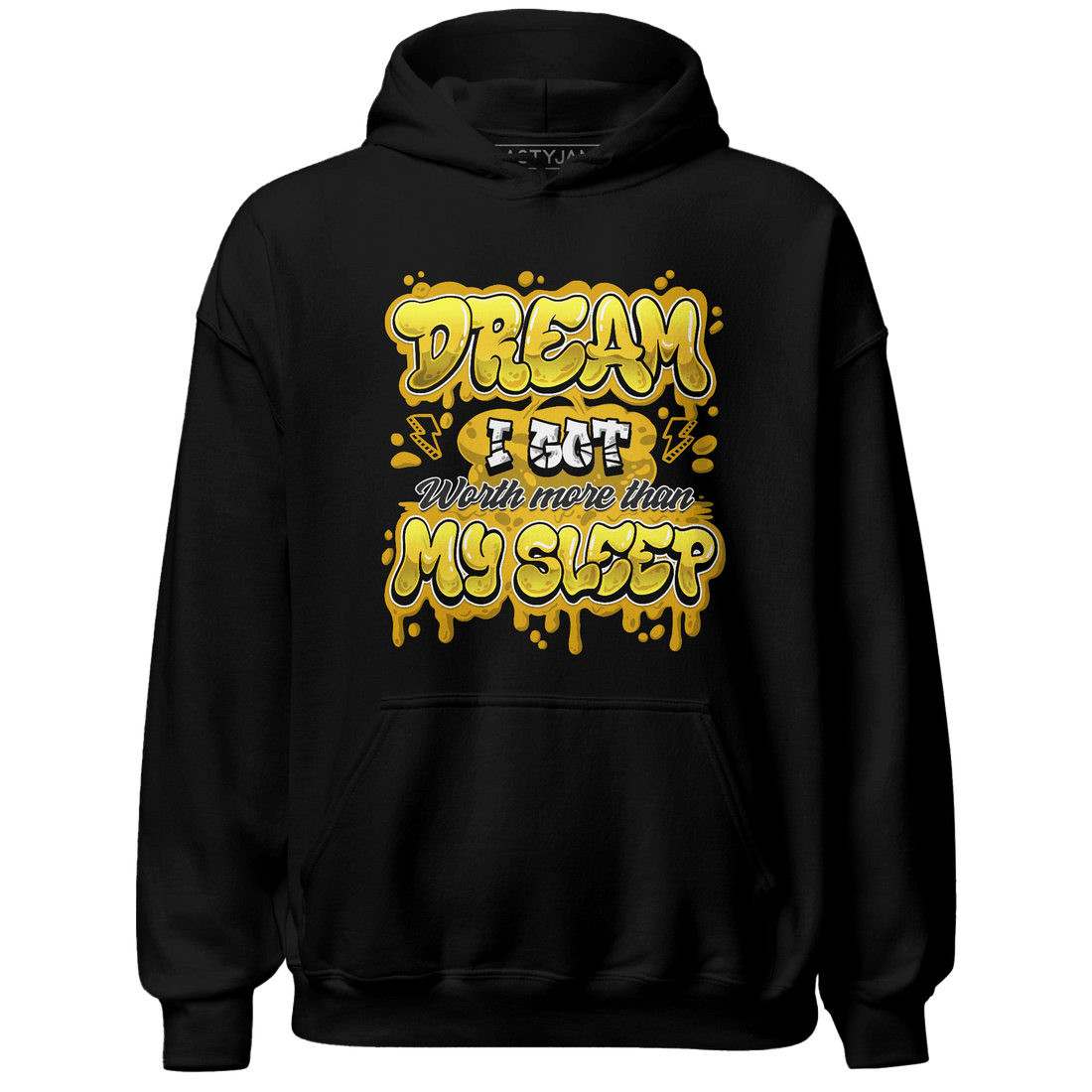 Yellow Ochre 6s Hoodie Match Dream Over Rest - NastyJamz