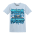 Powder Blue 9s T Shirt Match Dream Over Rest - NastyJamz