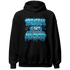 Powder Blue 9s Hoodie Match Dream Over Rest - NastyJamz