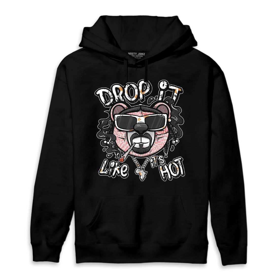 Red Stardust 3s Hoodie Match Drop It BER - NastyJamz