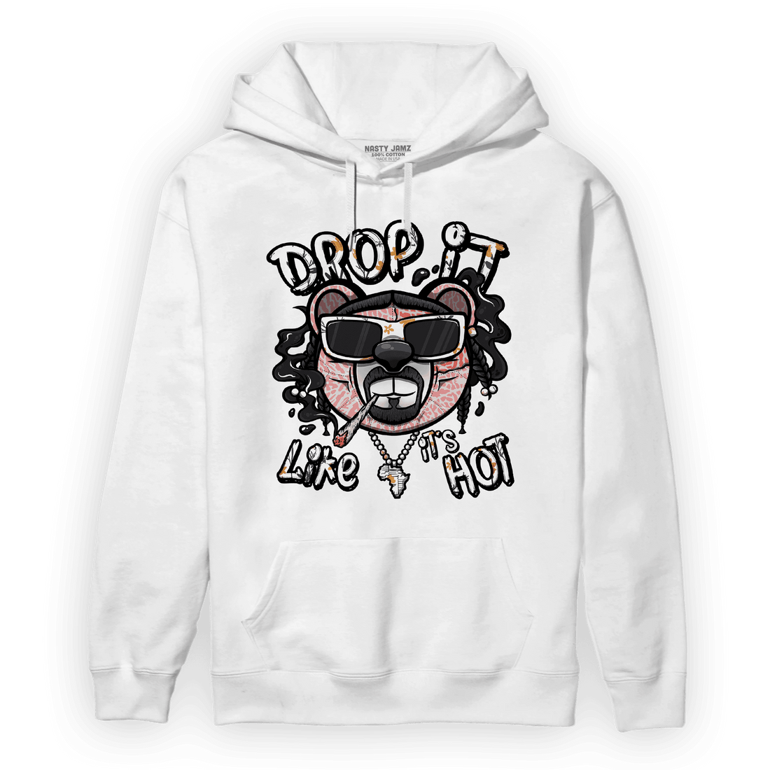Red Stardust 3s Hoodie Match Drop It BER - NastyJamz