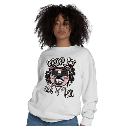 Red Stardust 3s Sweatshirt Match Drop It BER - NastyJamz