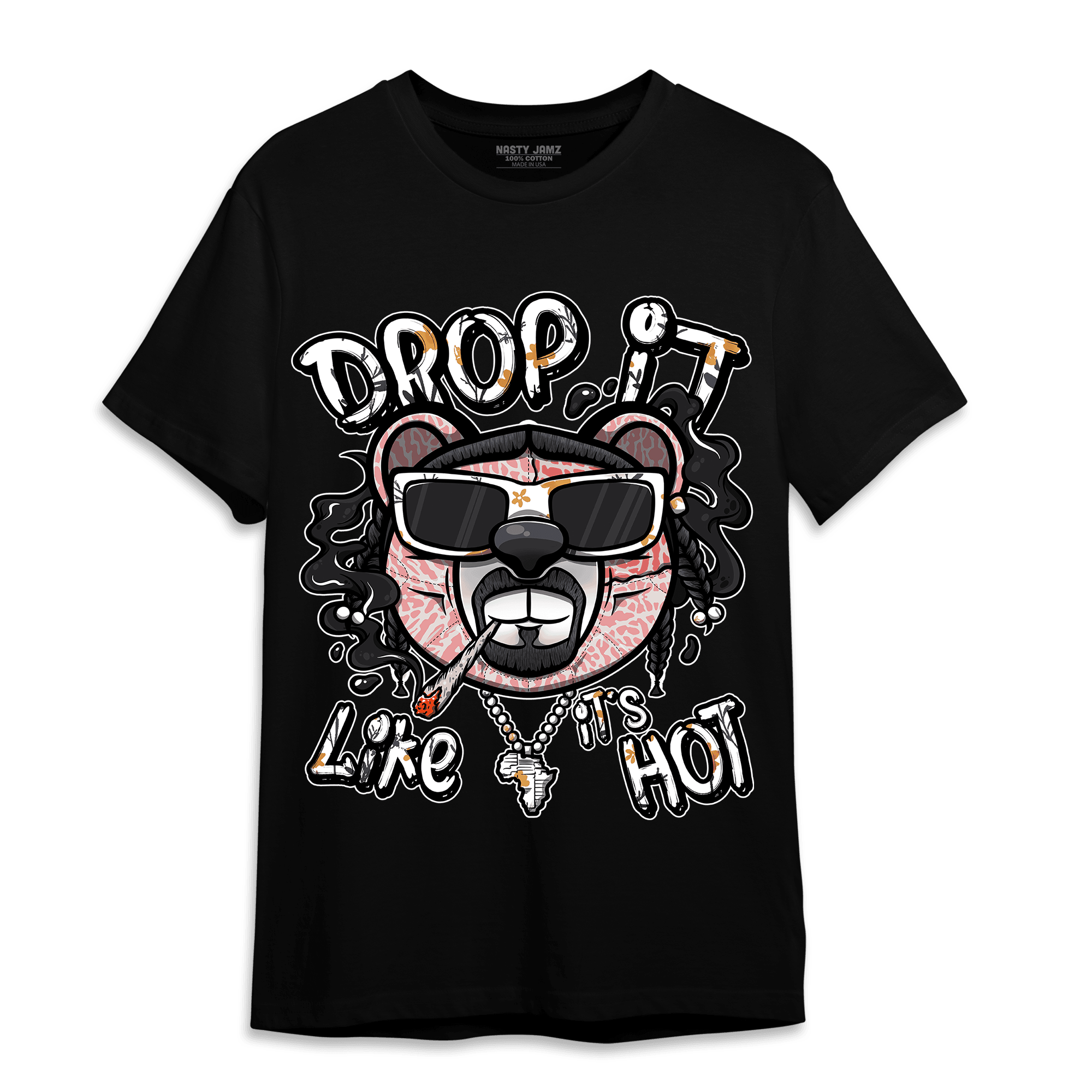 Red Stardust 3s T Shirt Match Drop It BER - NastyJamz