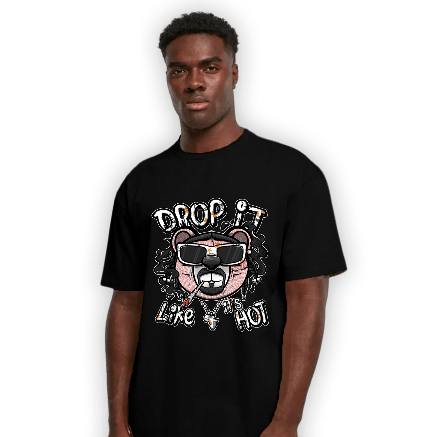 Red Stardust 3s T Shirt Match Drop It BER - NastyJamz