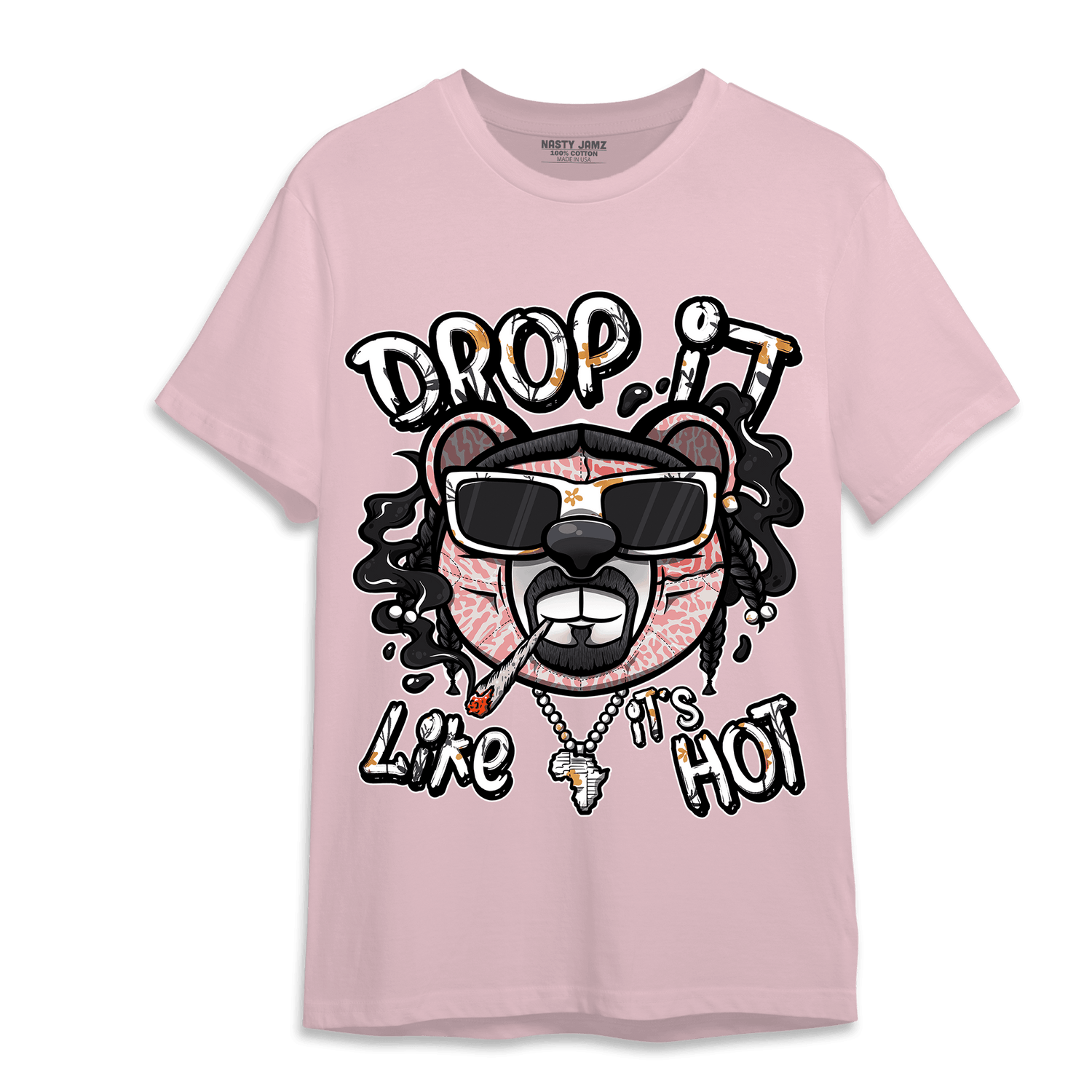 Red Stardust 3s T Shirt Match Drop It BER - NastyJamz