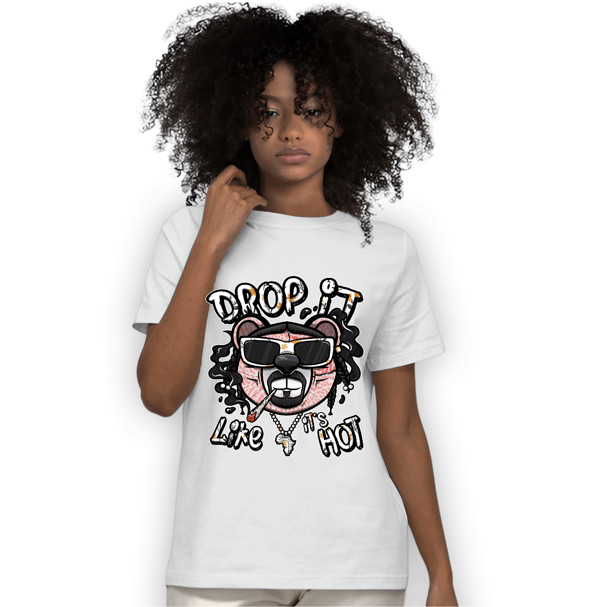 Red Stardust 3s T Shirt Match Drop It BER - NastyJamz