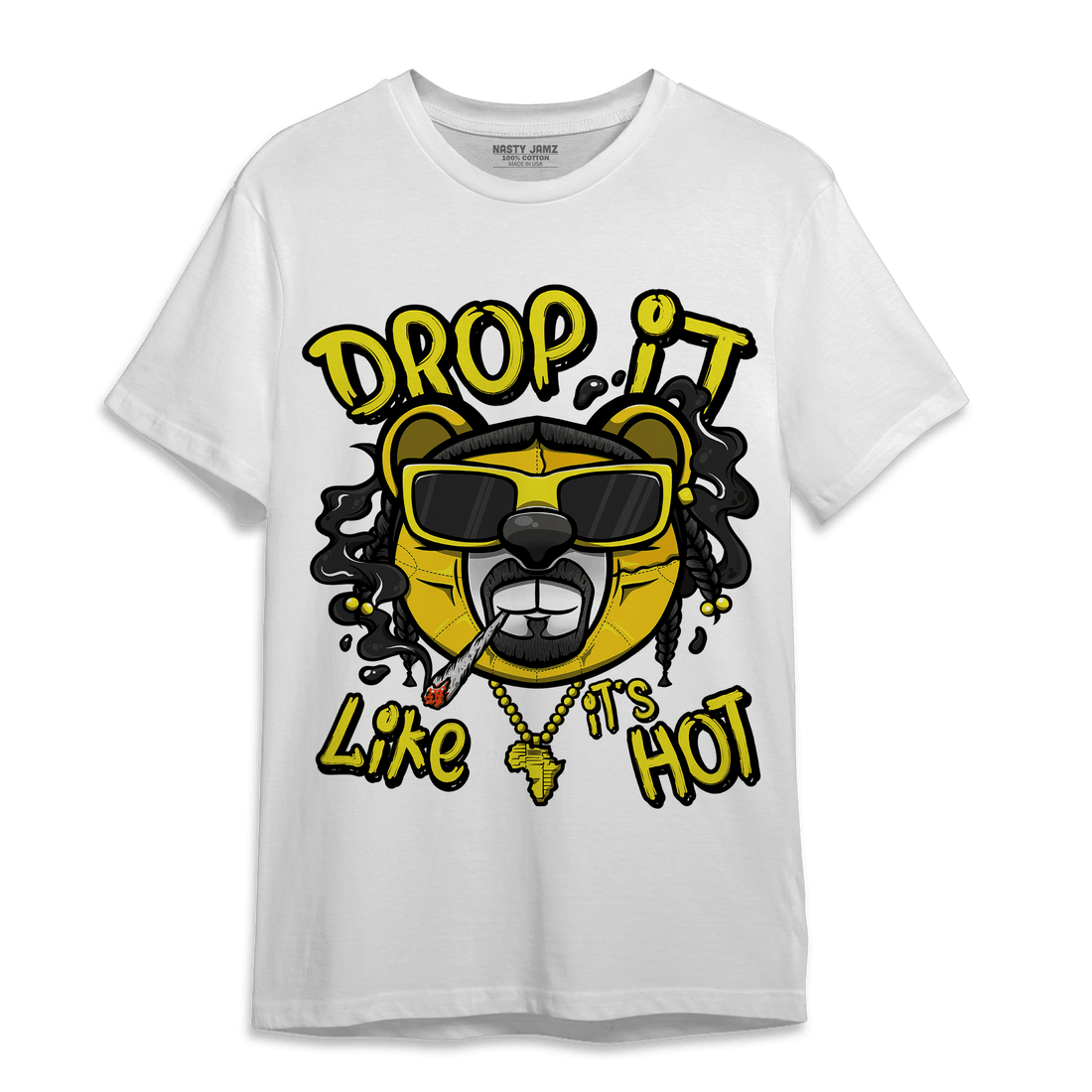 Vivid Sulfur 4s T Shirt Match Drop It BER - NastyJamz