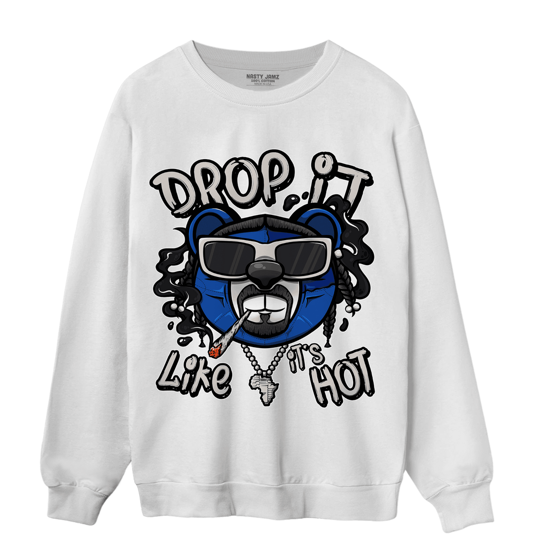 Air Max 1 86 Royal Sweatshirt Match Drop It BER - NastyJamz