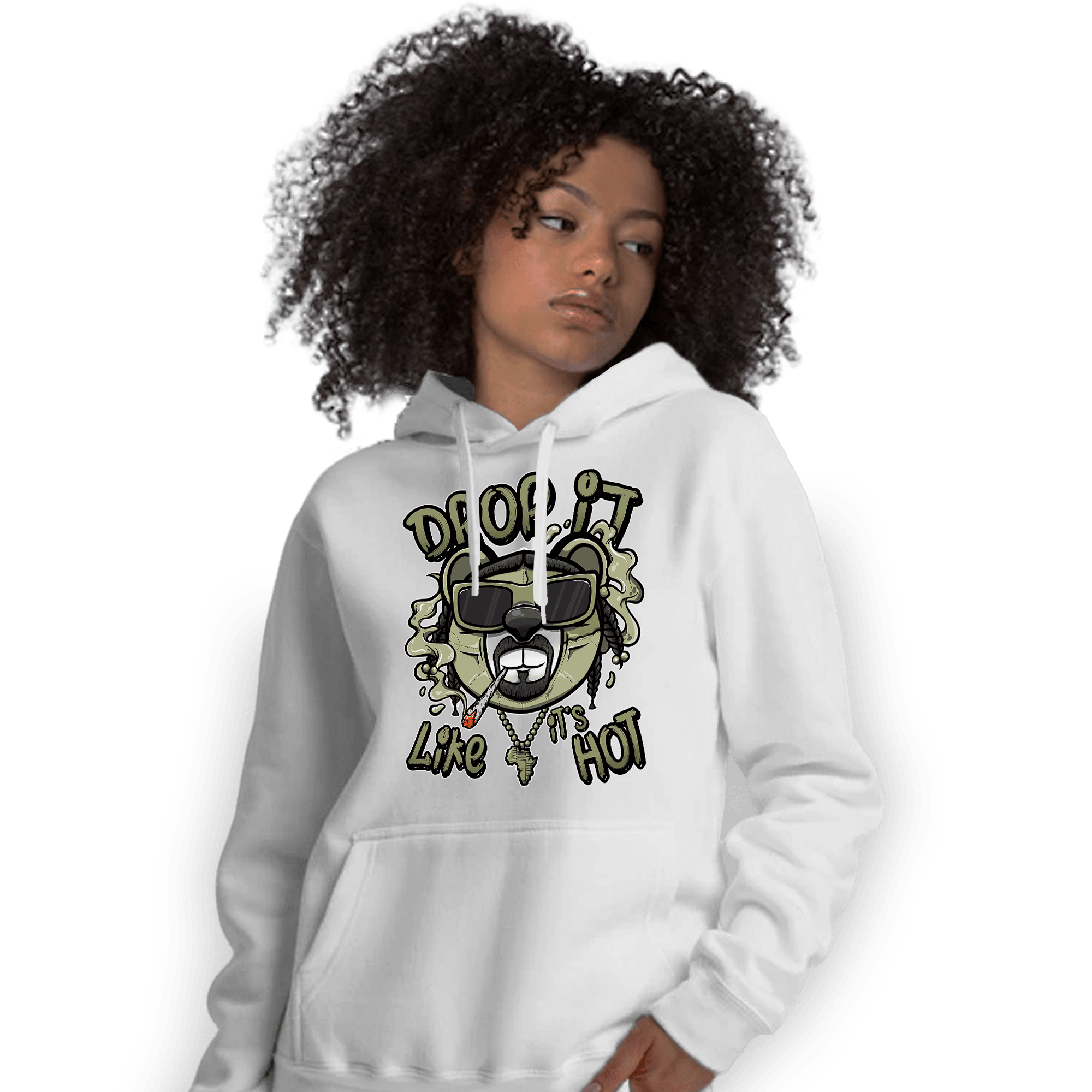 Yeezy Slide Resin Hoodie Match Drop It BER - NastyJamz