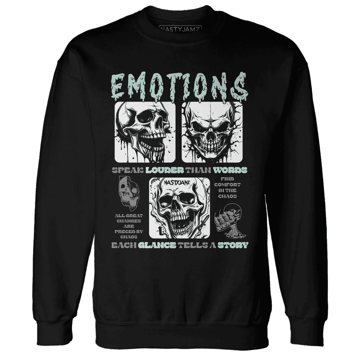 NastyJamz-AF-1-Low-Jade-Ice-White-Sweatshirt-Match-Emotions-Skull