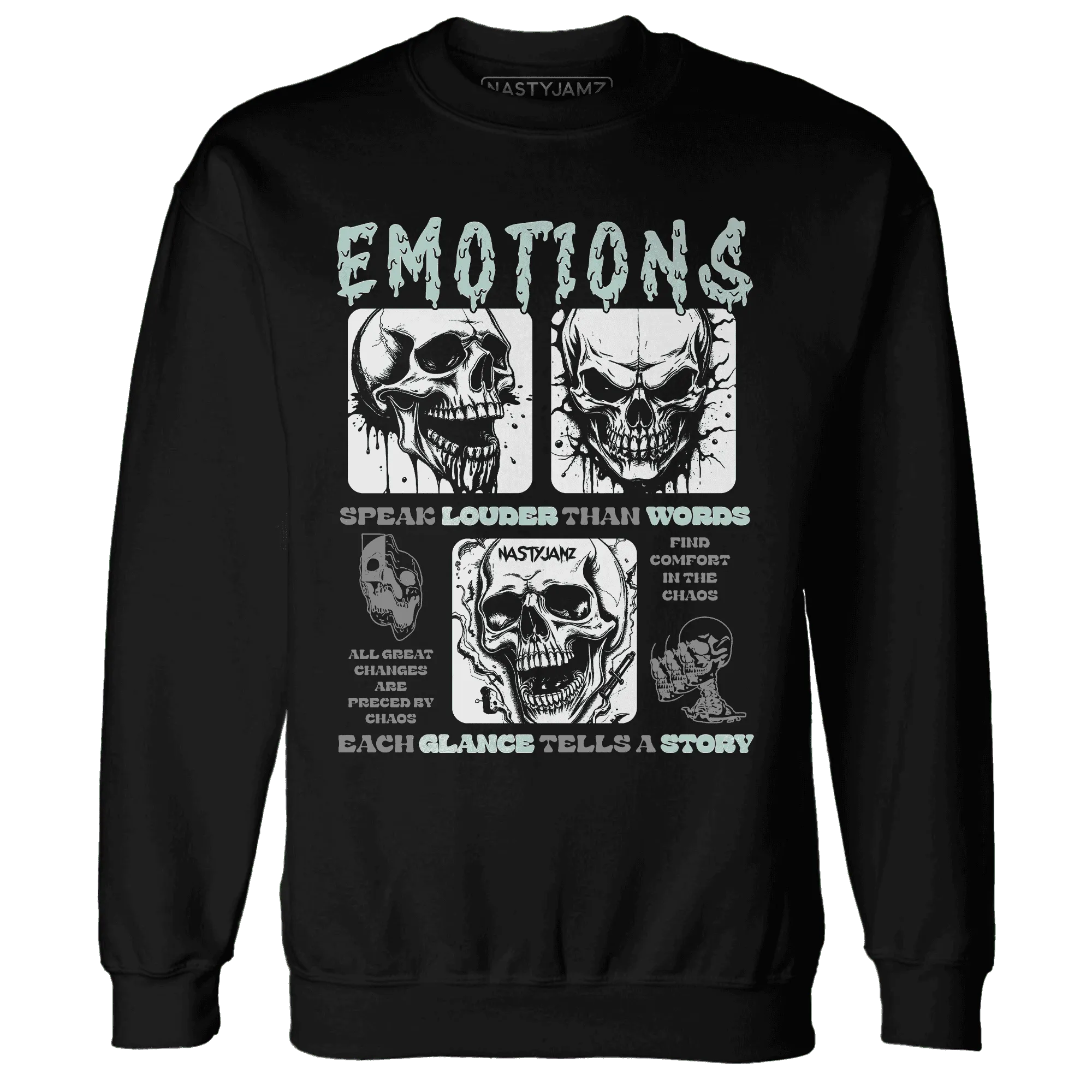NastyJamz-AF-1-Low-Jade-Ice-White-Sweatshirt-Match-Emotions-Skull