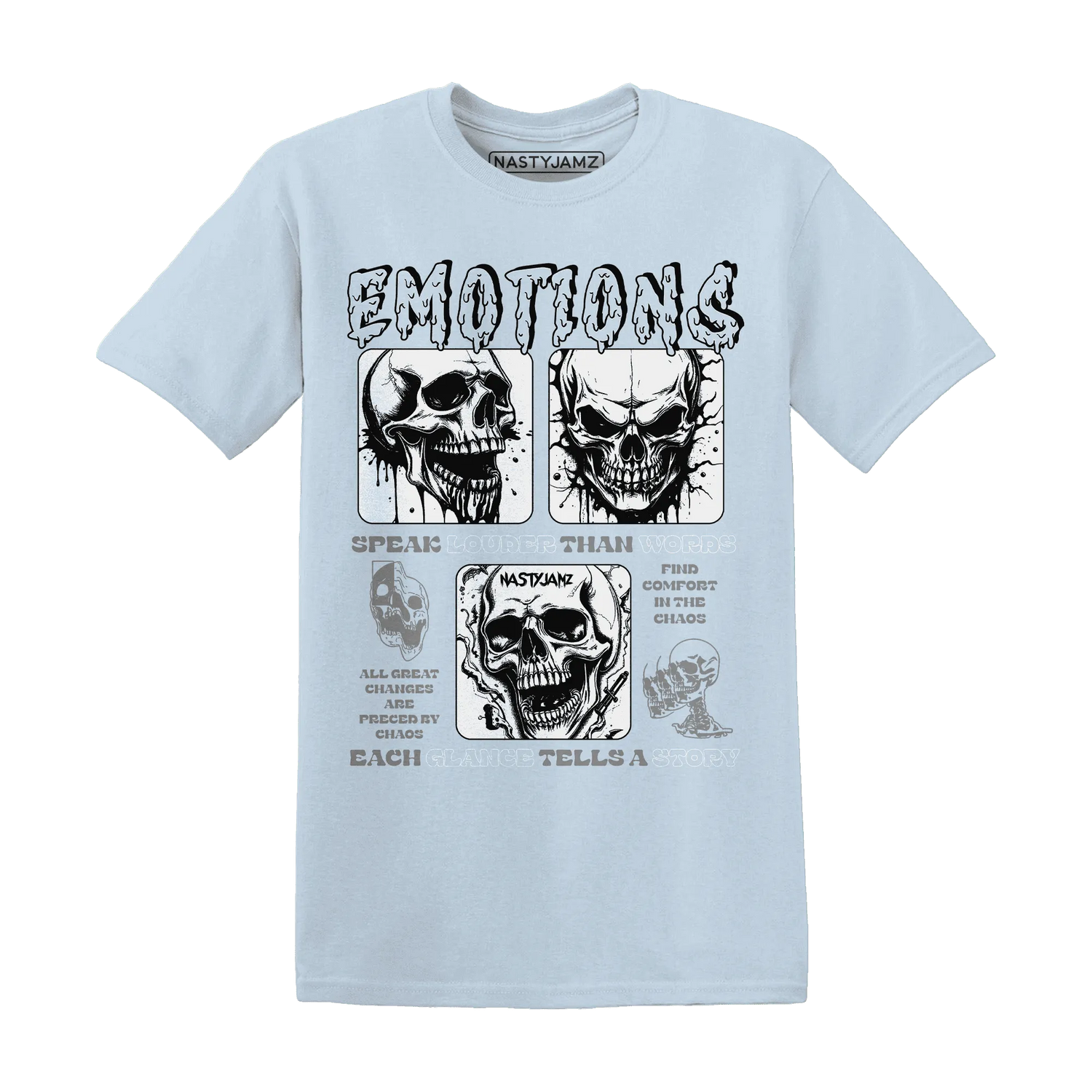 NastyJamz-AF-1-Low-Jade-Ice-White-T-Shirt-Match-Emotions-Skull
