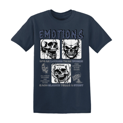 NastyJamz-Low-Diffused-Blue-11s-T-Shirt-Match-Emotions-Skull