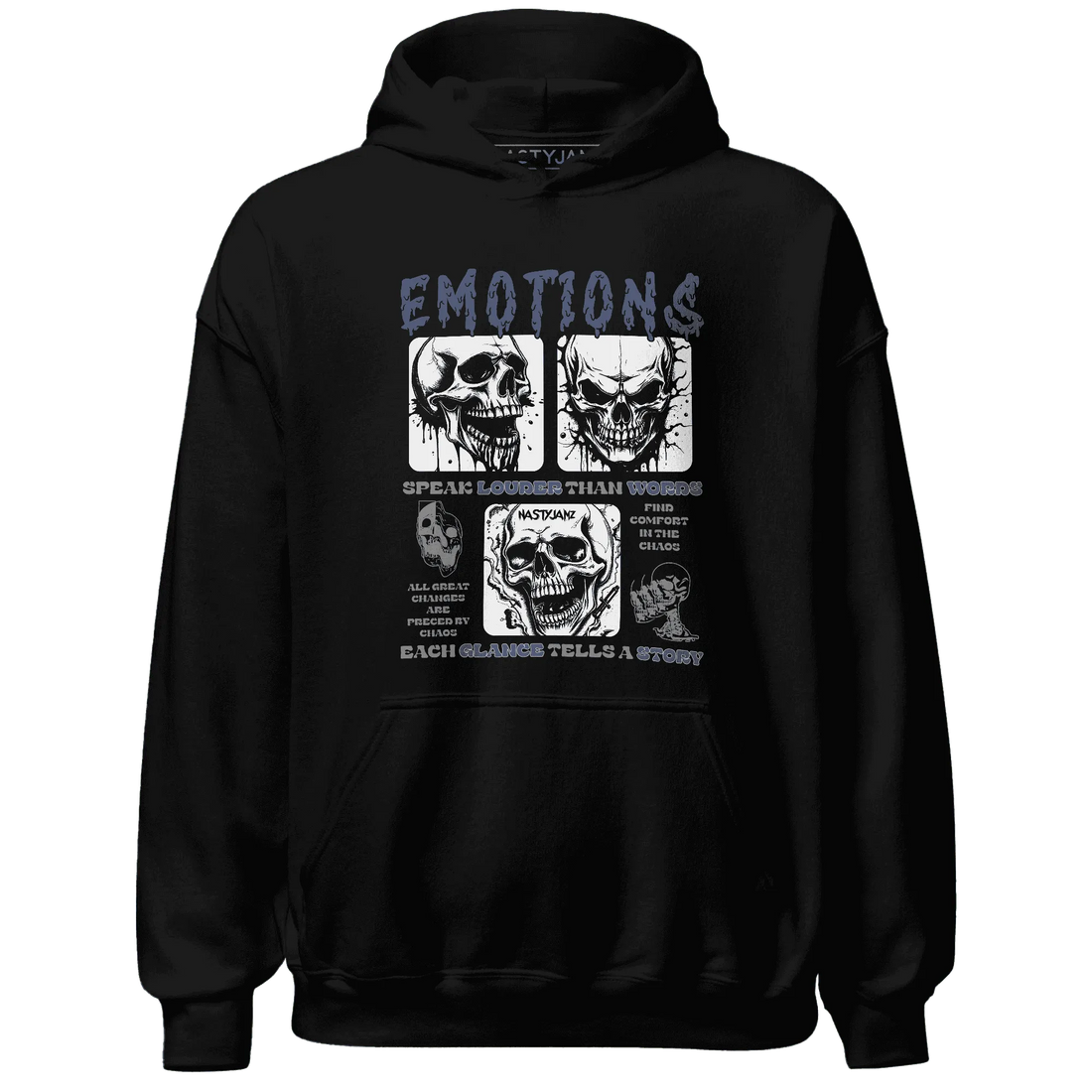 NastyJamz-Low-Diffused-Blue-11s-Hoodie-Match-Emotions-Skull