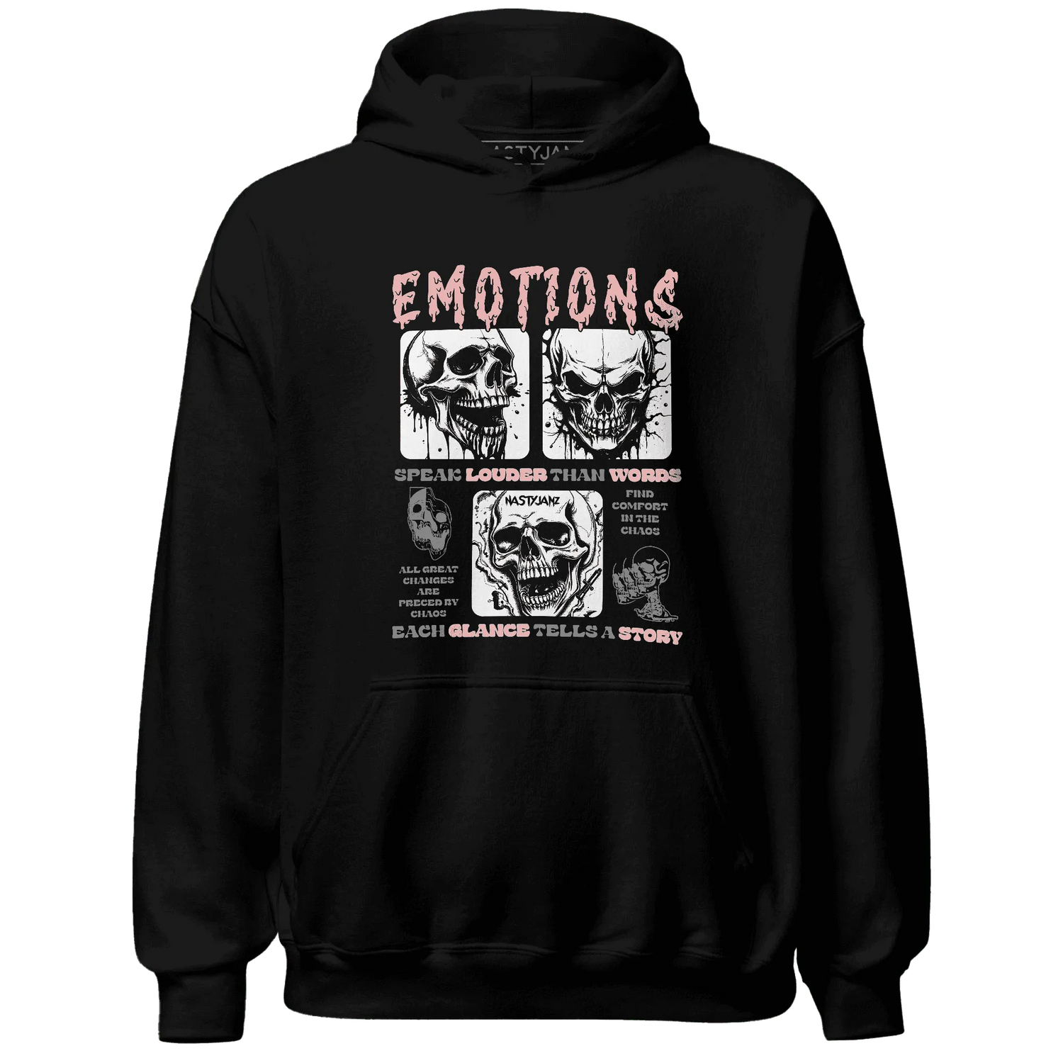 Low-Legend-Pink-11s-NastyJamz-Hoodie-Match-Emotions-Skull
