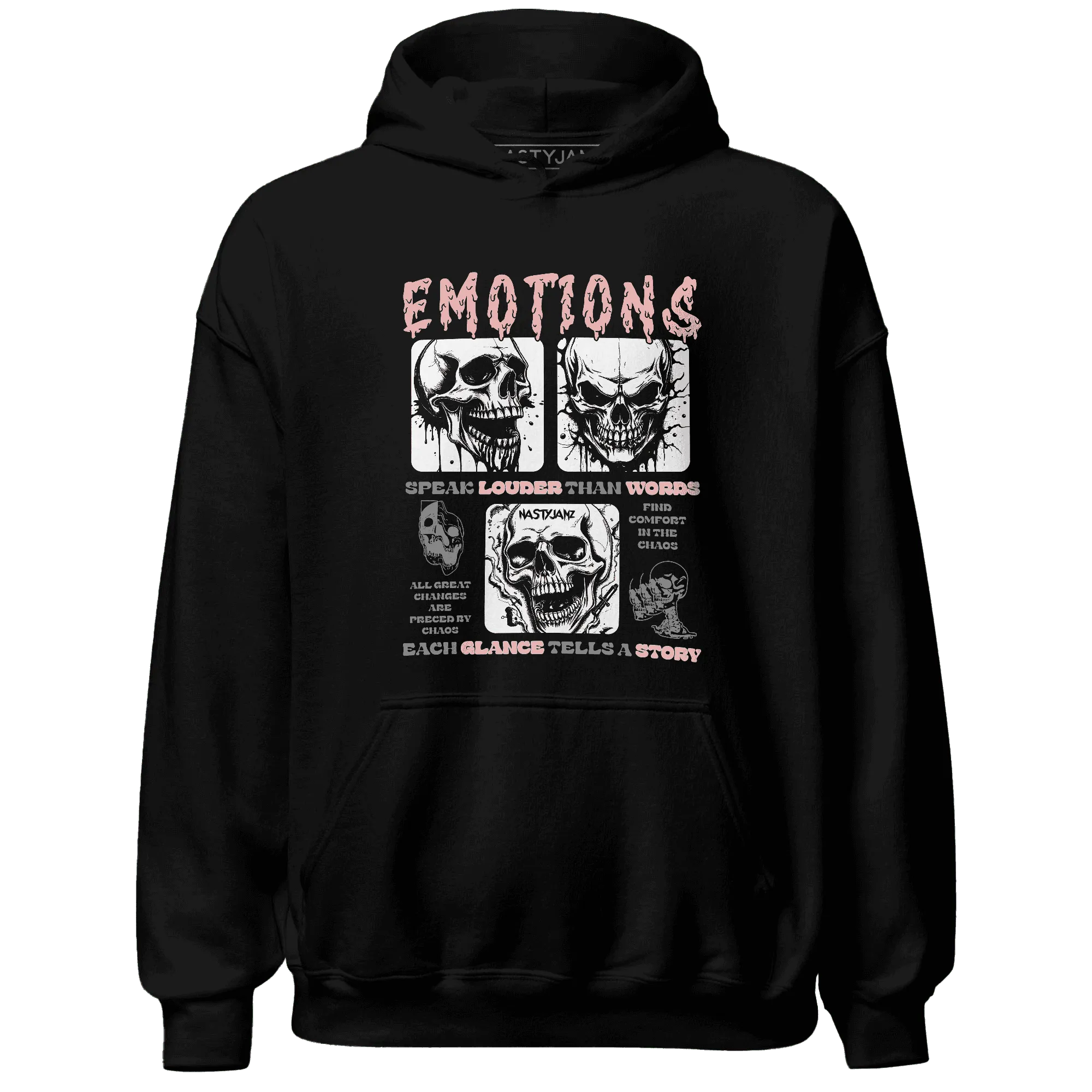Low-Legend-Pink-11s-NastyJamz-Hoodie-Match-Emotions-Skull