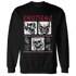 NastyJamz-Retro-Red-Taxi-12s-Sweatshirt-Match-Emotions-Skull