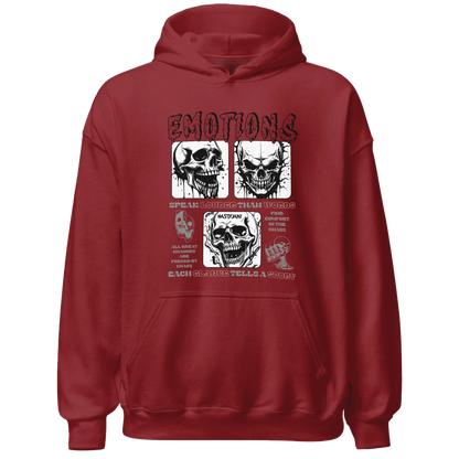 NastyJamz-Retro-Red-Taxi-12s-Hoodie-Match-Emotions-Skull