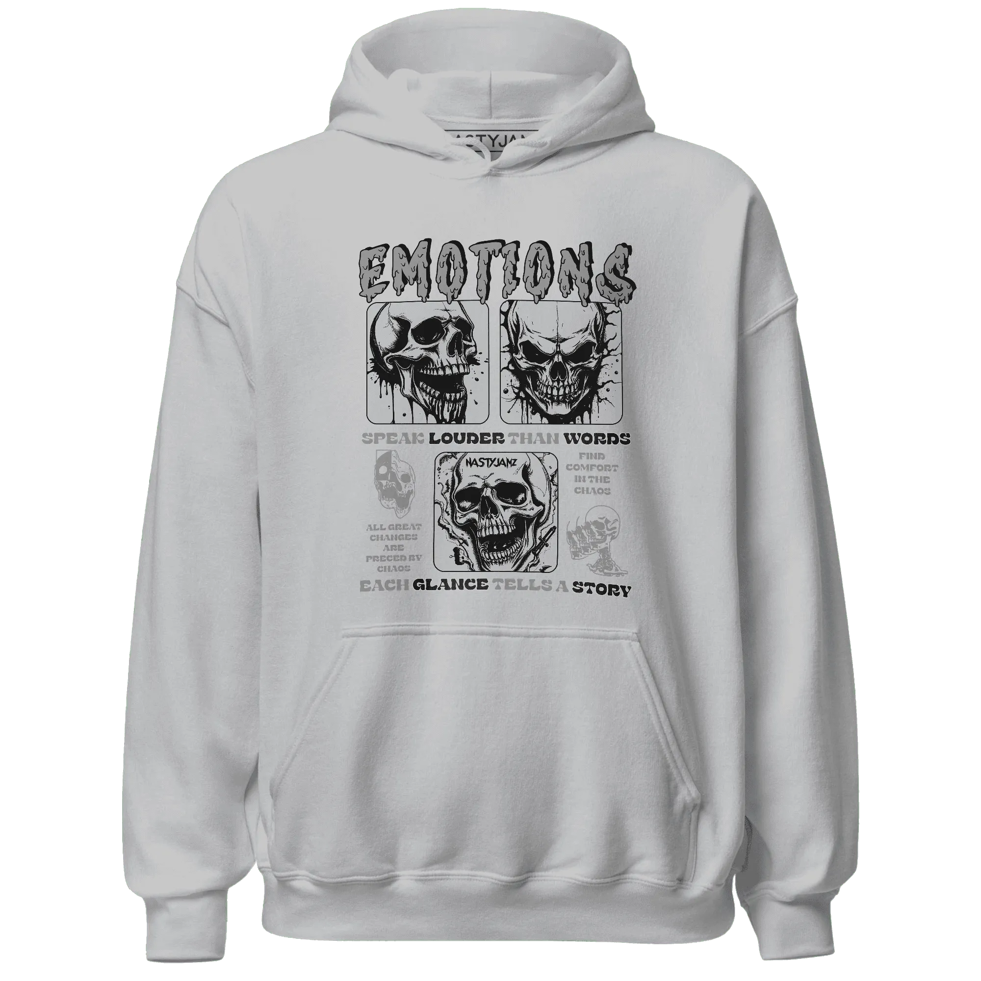 NastyJamz-Wolf-Grey-12s-Hoodie-Match-Emotions-Skull