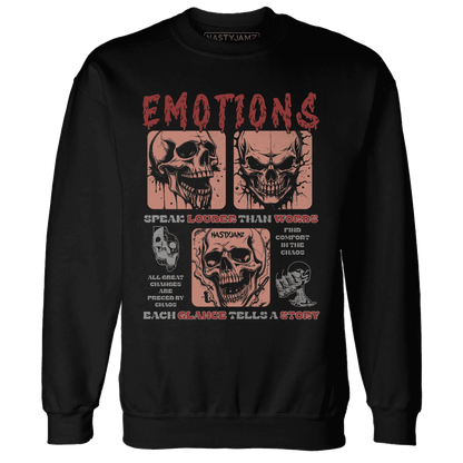 NastyJamz-Dune-Red-13s-Sweatshirt-Match-Emotions-Skull