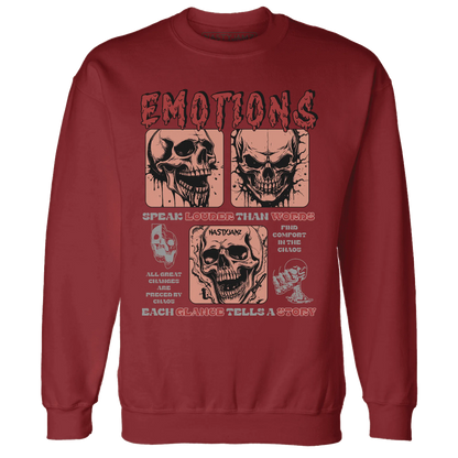 NastyJamz-Dune-Red-13s-Sweatshirt-Match-Emotions-Skull