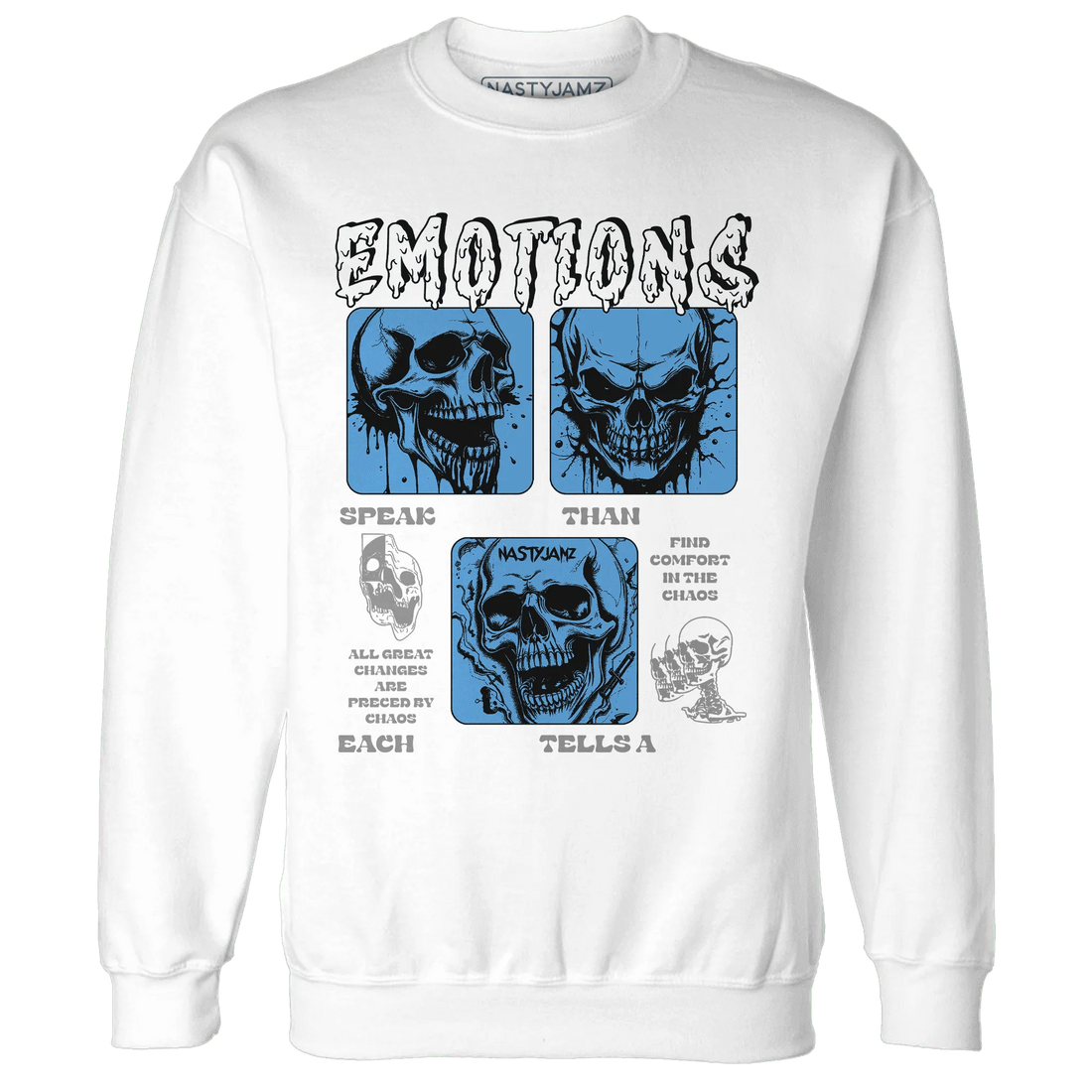 NastyJamz-Carolina-Blue-Univercitii-17s-Sweatshirt-Match-Emotions-Skull