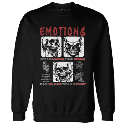 Black-Toe-Reimagined-Red-White-1s-Sweatshirt-Match-Emotions-Skull