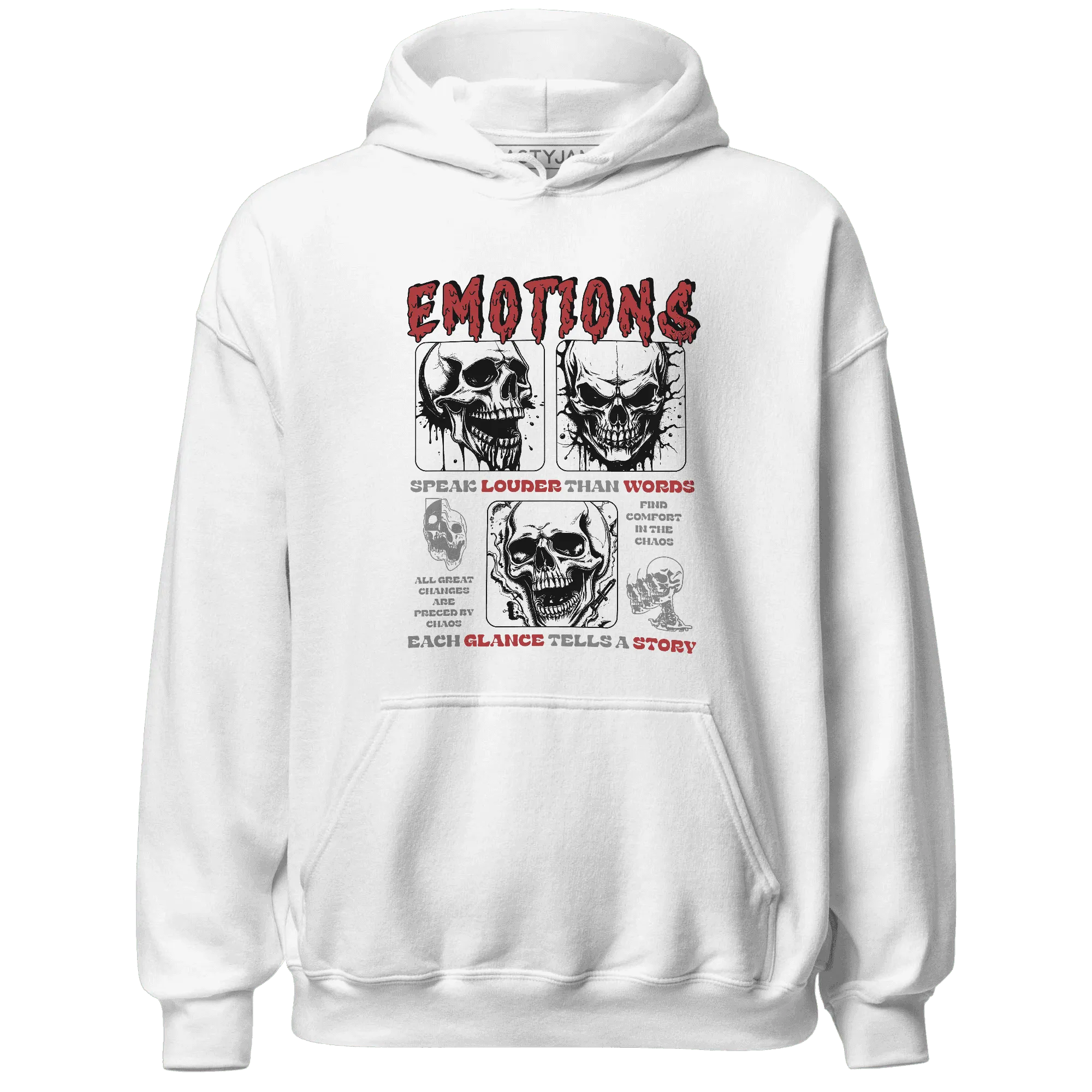 Black-Toe-Reimagined-Red-White-1s-Hoodie-Match-Emotions-Skull