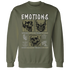 NastyJamz-Medium-Olive-1s-Sweatshirt-Match-Emotions-Skull