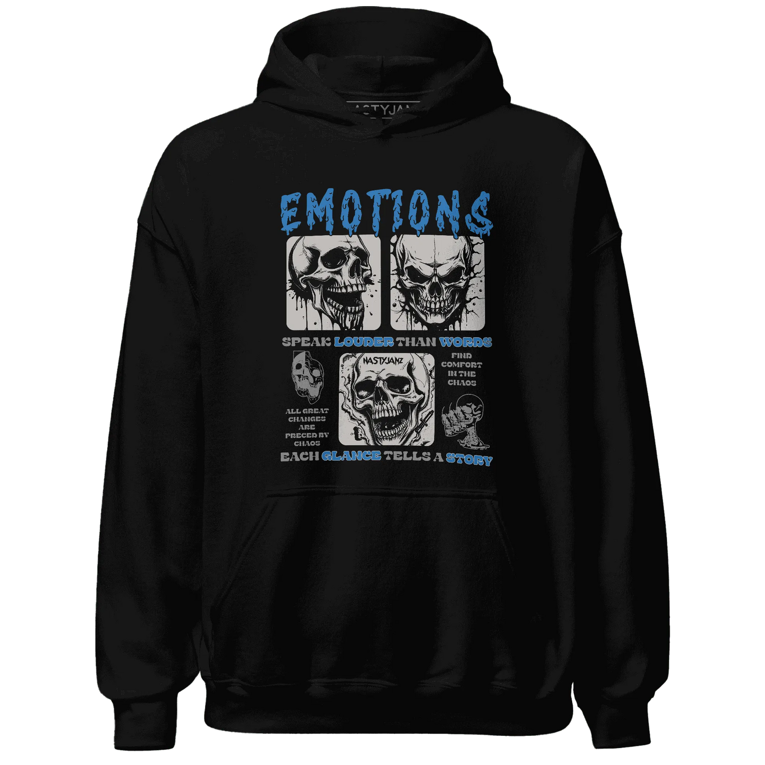 NastyJamz-Industrial-Blue-4s-Hoodie-Match-Emotions-Skull