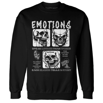 NastyJamz-White-Thunder-4s-Sweatshirt-Match-Emotions-Skull
