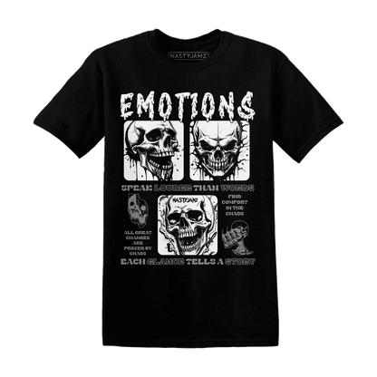 NastyJamz-White-Thunder-4s-T-Shirt-Match-Emotions-Skull