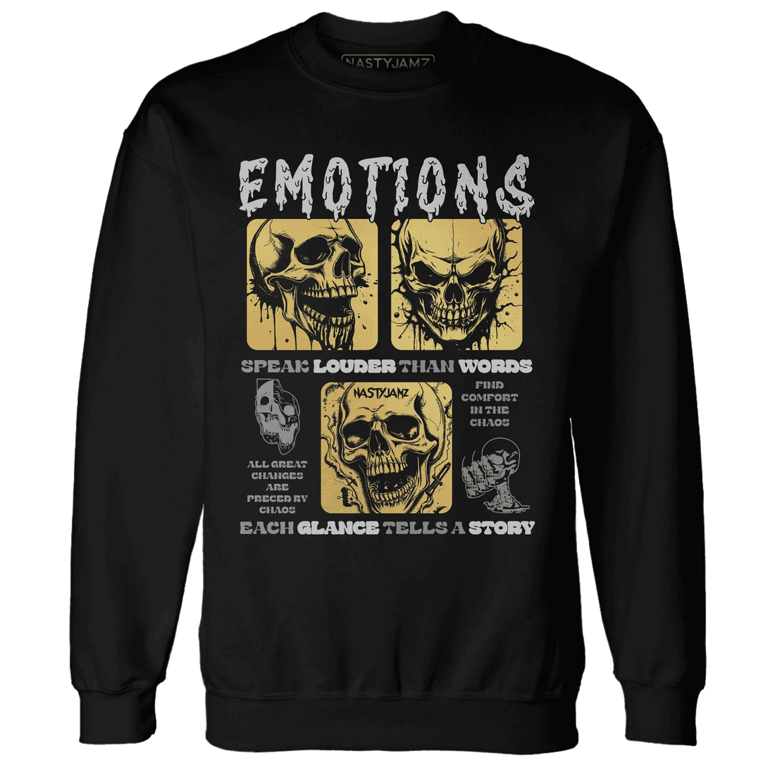 NastyJamz-Paris-Cement-Olympics-6s-Sweatshirt-Match-Emotions-Skull