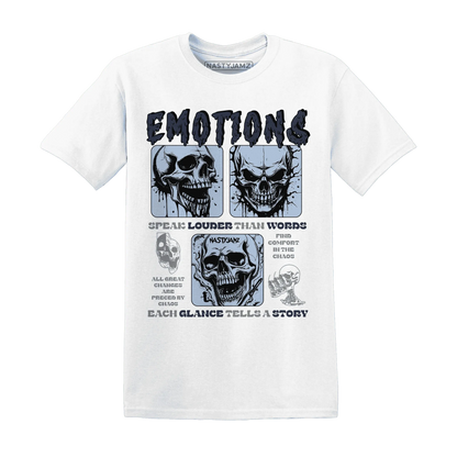 White-Navy-6s-NastyJamz-T-Shirt-Match-Emotions-Skull