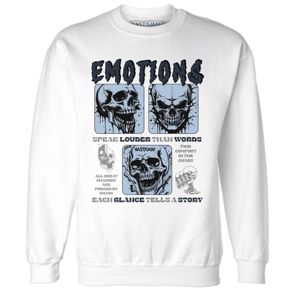 White-Navy-6s-NastyJamz-Sweatshirt-Match-Emotions-Skull